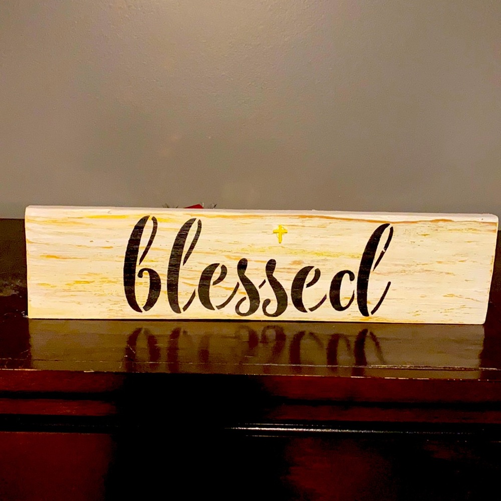 Blessed sign